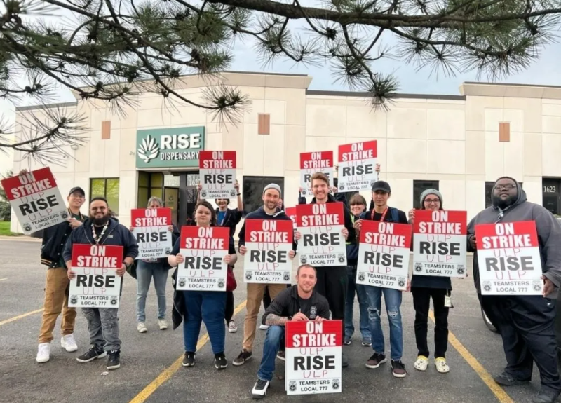 Dispensary workers strike when it hurts the most Home
